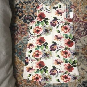 Knee length floral dress